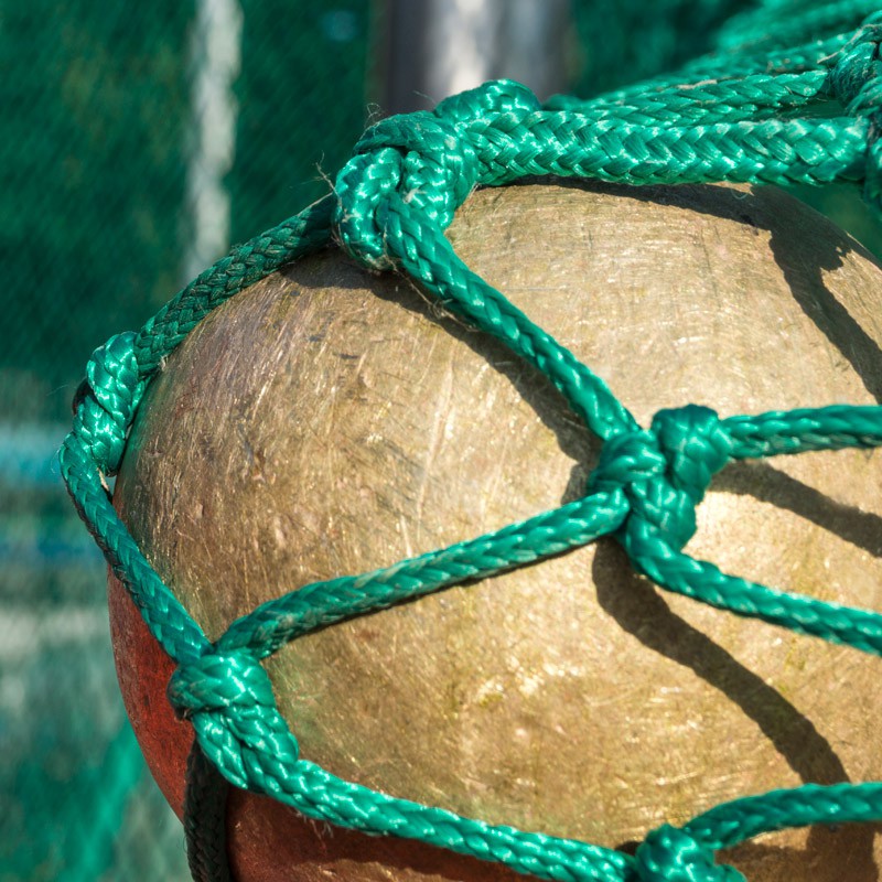 Schutznetz für Hammer- u. Diskuswurf, 25,00 m x 5,50 m aus der Kategorie Schutznetze Gitterhöhe 5,0 m