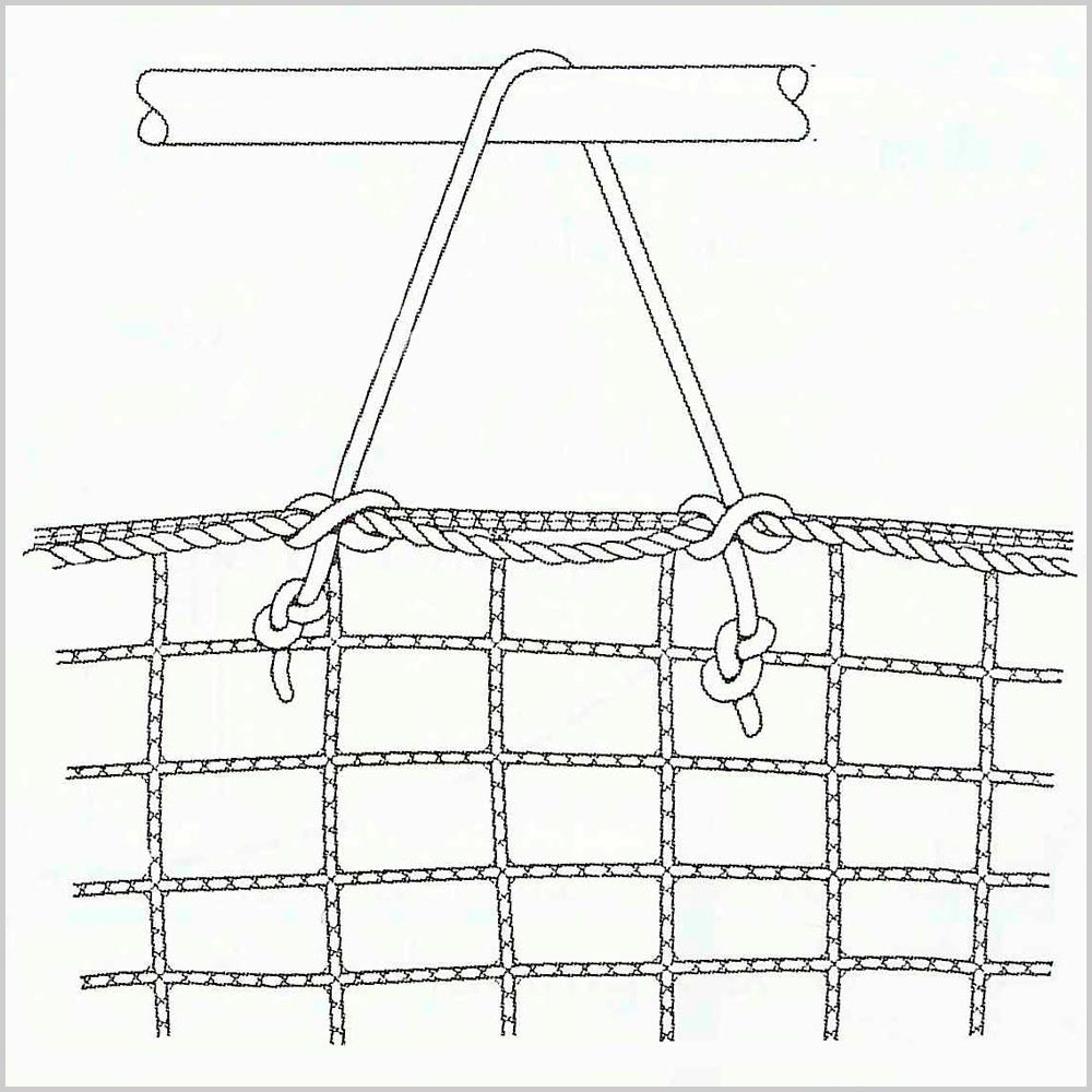 Aufhängeseil (Typ Z) schwarz zweisträngig PP 10 mm ø aus der Kategorie Zubehör