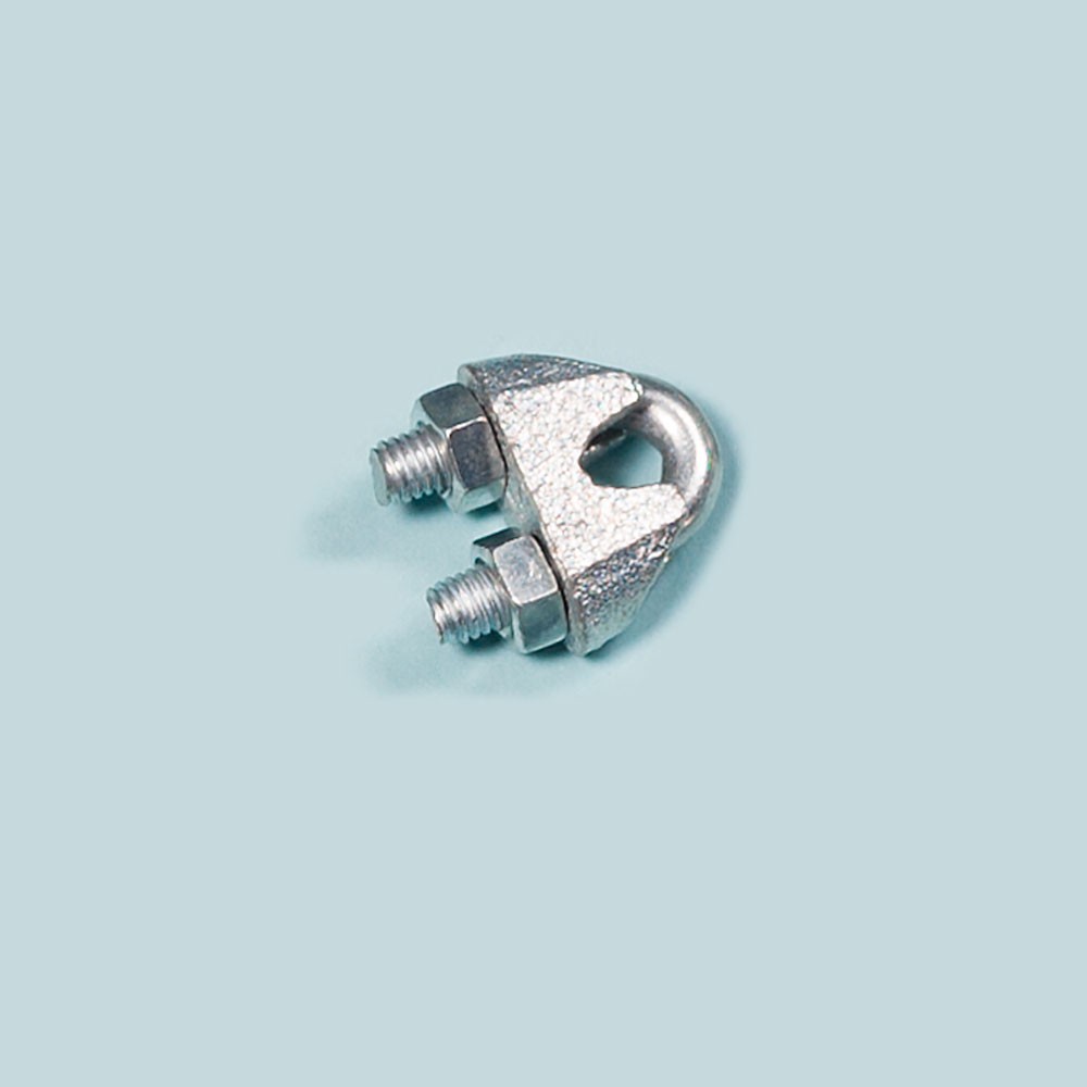 Seilklemme ca. 4-5 mm, verzinkt aus der Kategorie Spannmaterial