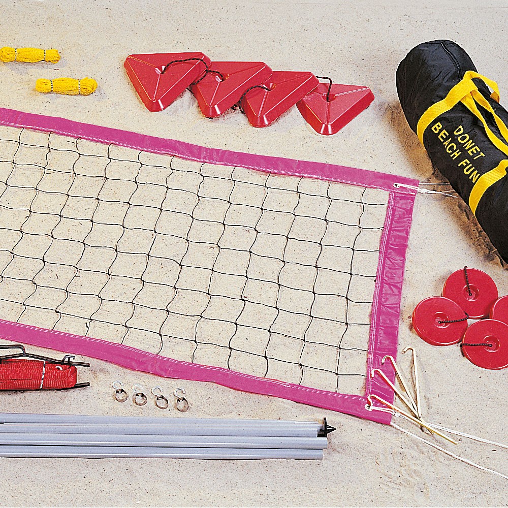 Beach-Netzanlage "Baltic" Komplettset, Netz 9,5 x 1,0 m aus der Kategorie Netzanlagen- & Sets