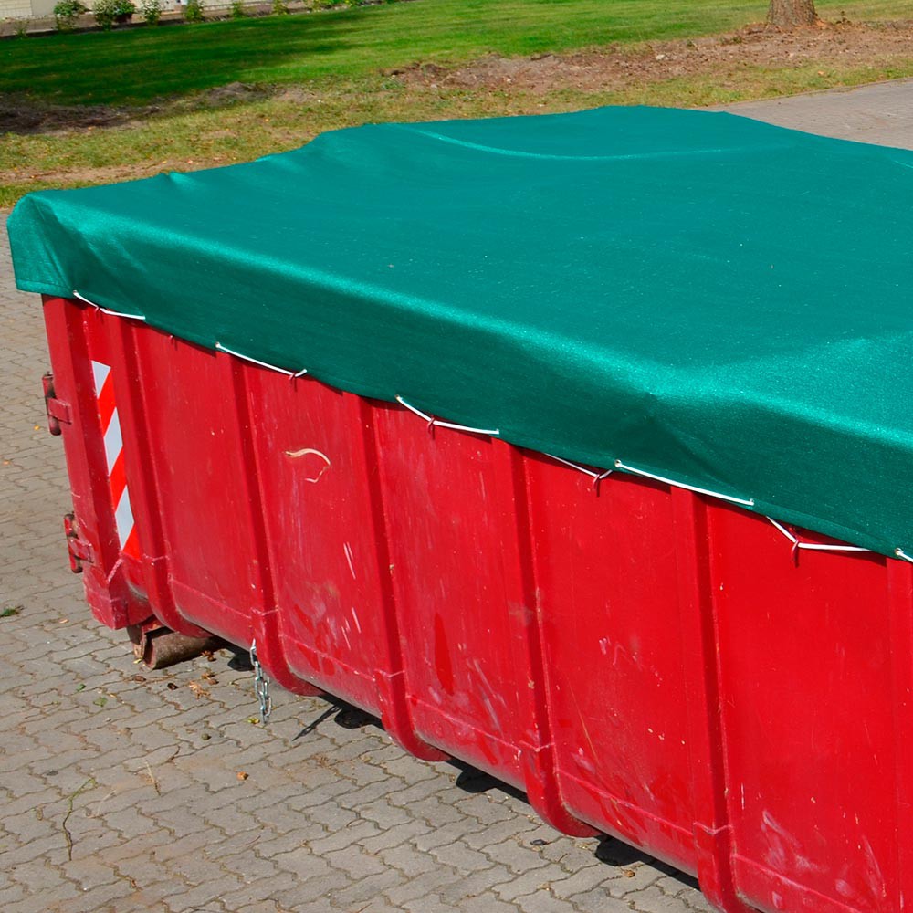 Abdeckplane 3,00 x 5,00 m, DEKRA, 190 g/qm, geöst + Gummileine aus der Kategorie Abdeckplanen DEKRA / VDI 