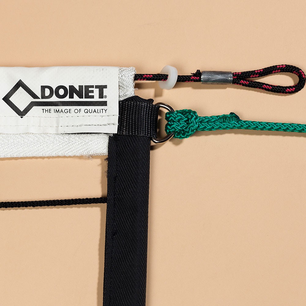 Volleyball-Turniernetz DVV-1 geprüft, PP knotenlos, Materialstärke 4 mm ø aus der Kategorie Google Shopping