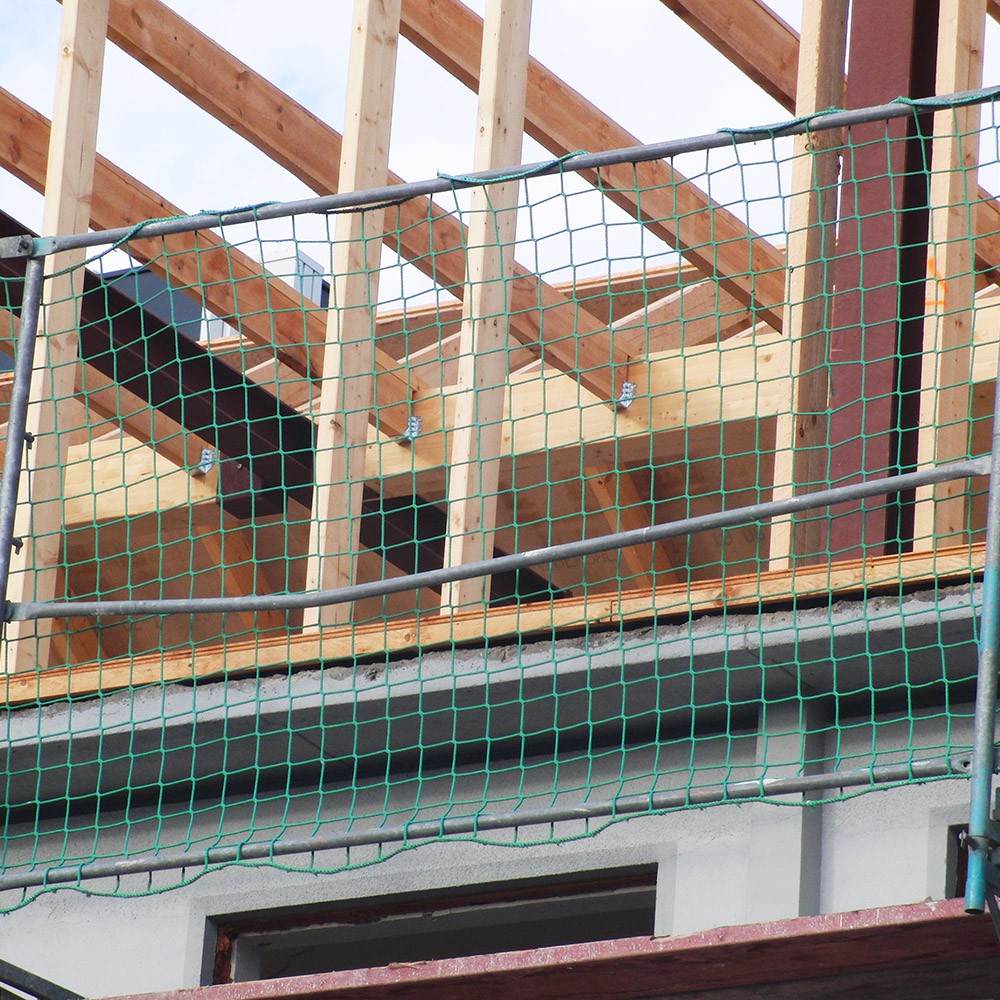 Seitenschutznetz 5,00 x 2,00 m, nach DIN-EN 1263-1, Maschenweite 100mm Standard aus der Kategorie Standardmaß 5 x 2,0 m