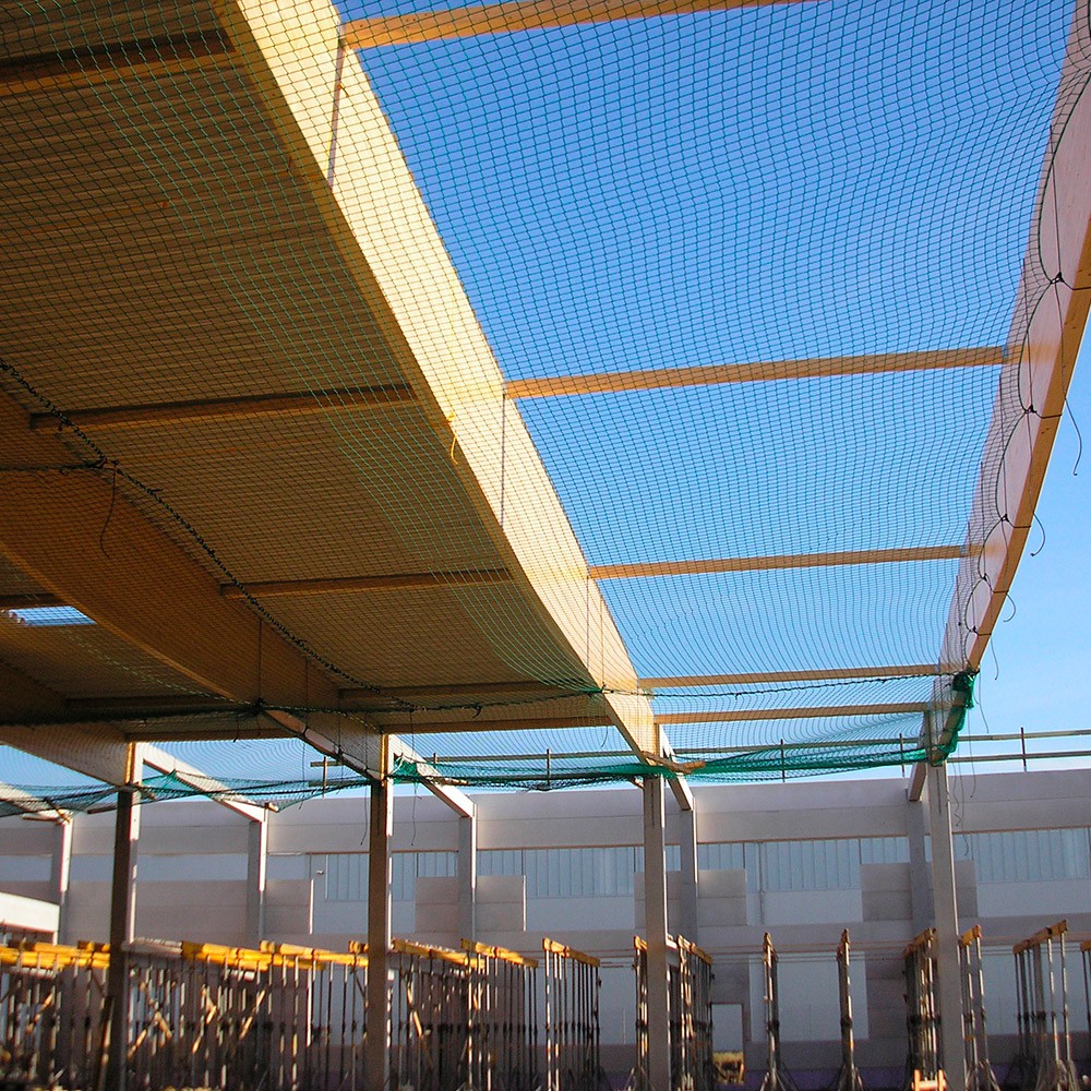 Auffangnetz 15,00 x 10,00 m , DIN-EN 1263-1-S, Klasse A2, Mw. 100 mm, PREMIUM aus der Kategorie Standardmaß 15 x 10 m