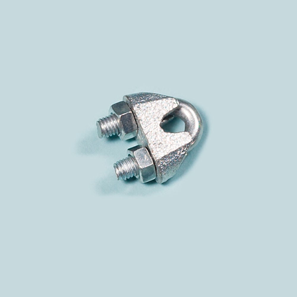 Seilklemme ca. 6 mm, verzinkt aus der Kategorie Spannmaterial