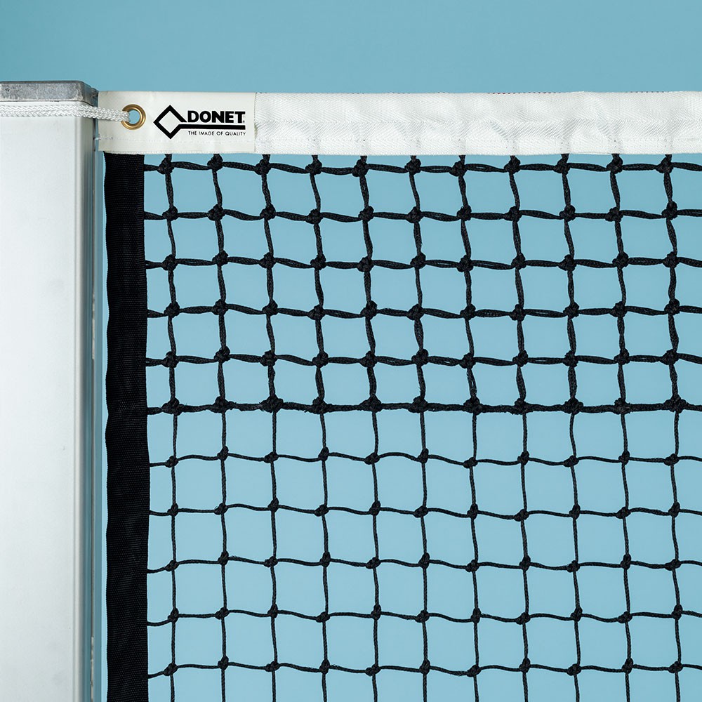 Tennisnetz DIN 1510, PE 3,0 mm Gurtband auch unten & seitlich aus der Kategorie Google Shopping