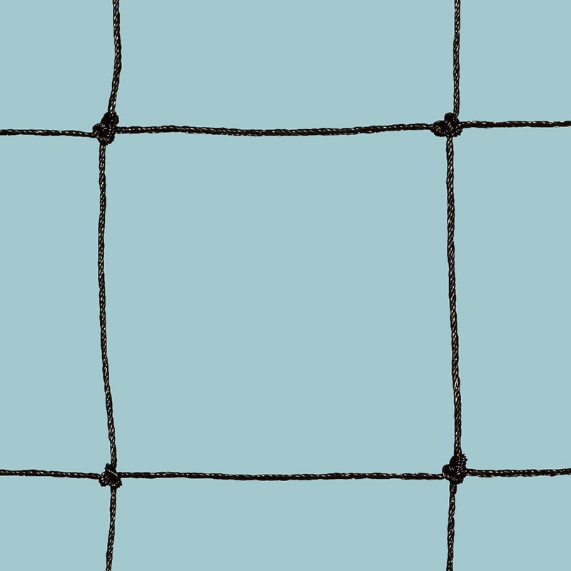 Katzennetz 3 x 8 m, Masche 50 mm, PE,  Stärke 1,0 - 1,2 mm ø aus der Kategorie Standardqualität