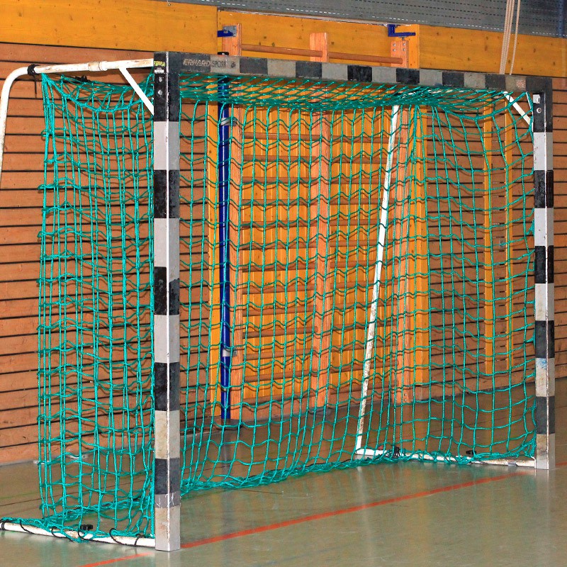 Handballtornetz 3,10 x 2,10 m, Netztiefe: 0,80/1,00 m, PP 3 mm aus der Kategorie Fußball