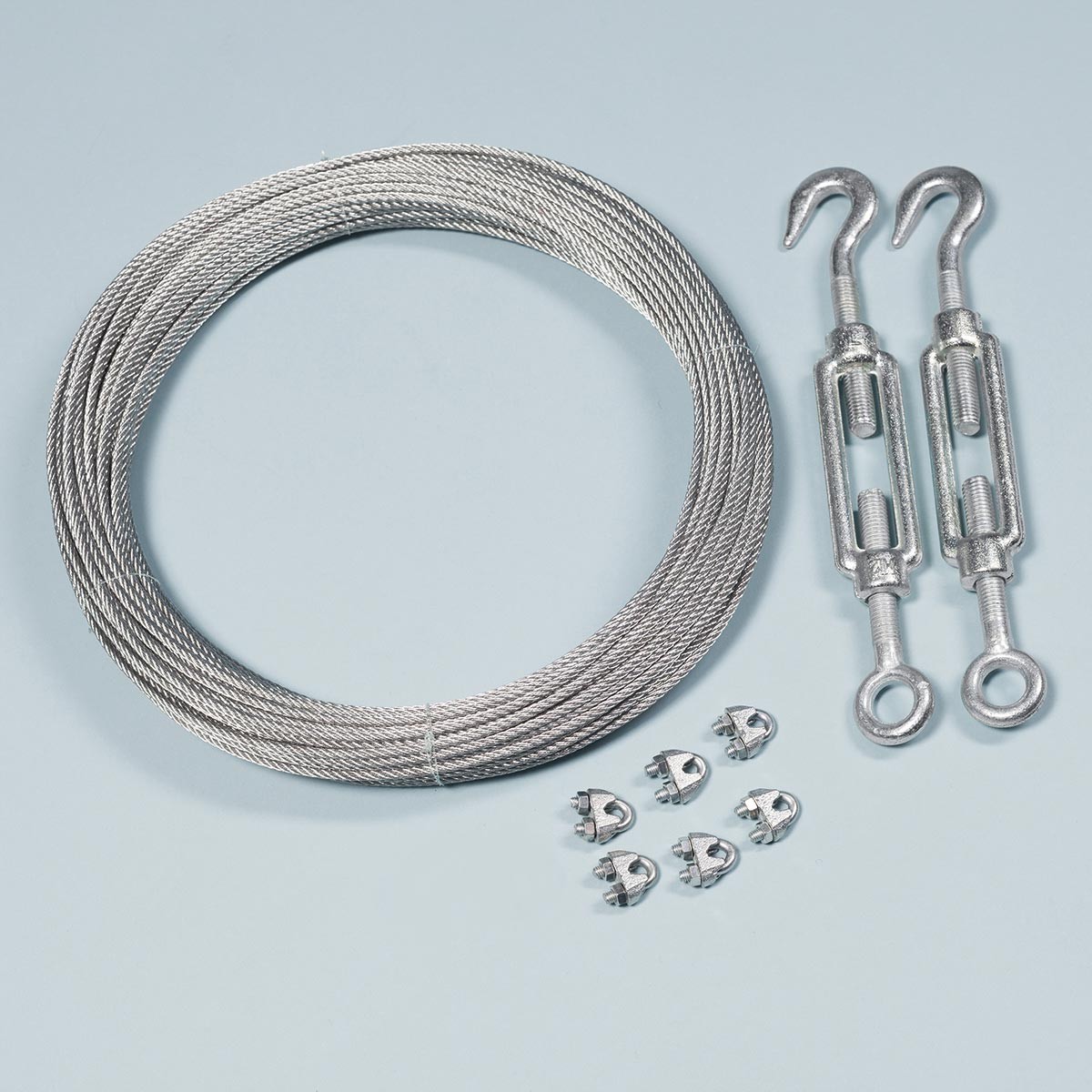 Spanngarnitur inkl. Drahtseil aus der Kategorie Zubehör Netzmontage