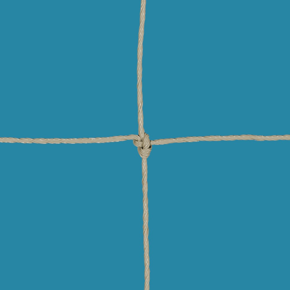 Netz aus PE, Maschenw. 20 mm, 1,0 - 1,2 mm ø hanffarben aus der Kategorie konfigurierbare Artikel (nicht sichtbar)