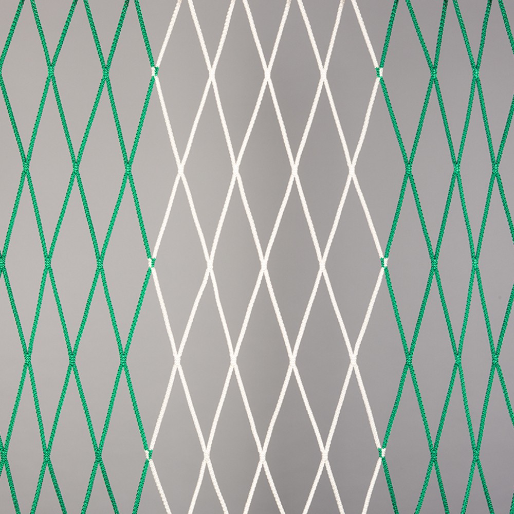 Netz aus PP hochfest, ZWEIFARBIG, Maschenweite 120 mm, 4,0 mm ø aus der Kategorie Netze auf Maß