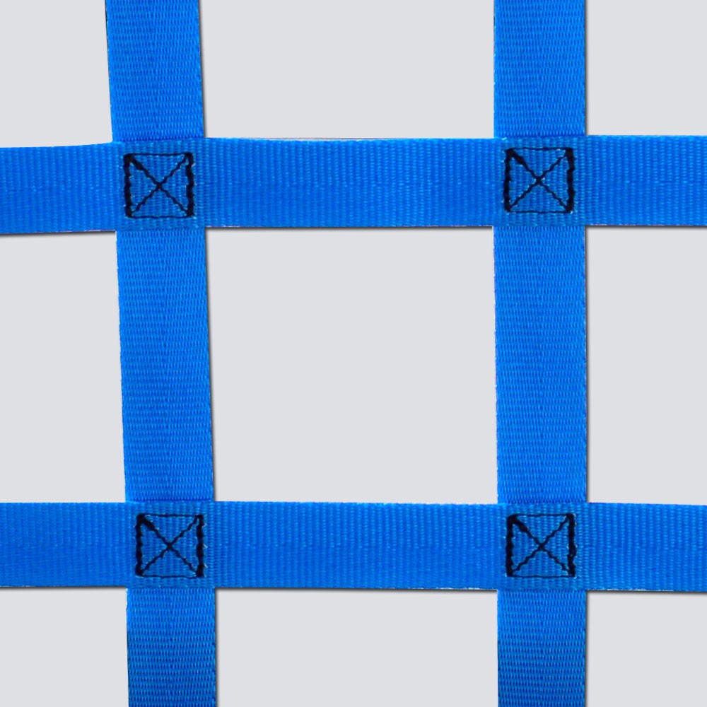 Gurtband-Netz 2,27 x 1,52 m - zertifiziert nach VDI / DEKRA aus der Kategorie Standardmaße