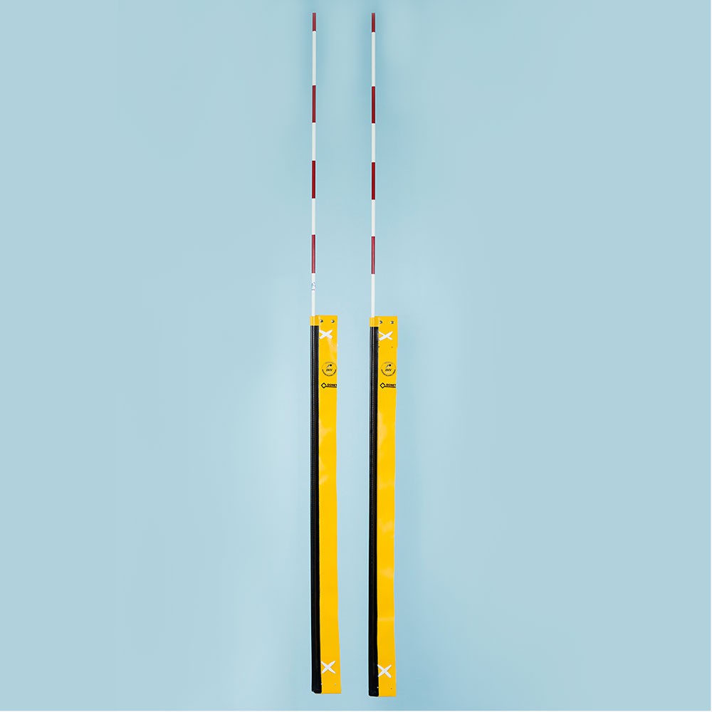 Antenne für Beach-Volleyball-Netze, einteilig, DVV-1, gelbe Haltetasche aus der Kategorie Beachvolleyball Zubehör