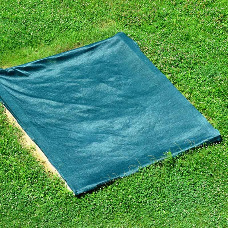 Sandkastenplane 2,3 x 2,3 m luftdurchlässig, ca. 200 g / qm aus der Kategorie Google Shopping