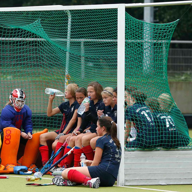 Feldhockey-Tornetz  DIN EN 750  3,66 x 2,14 m Tiefe 0,90 / 1,20 m, Mw. 45 mm, PP 3,0 mm ø aus der Kategorie Feldhockey Tornetze DIN EN 750