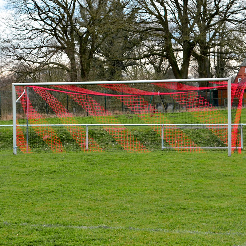 Fußballtornetz 7,50 m x 2,50 m Tiefe 0,80 / 2,00 m, PP 4 mm ø aus der Kategorie Fußball