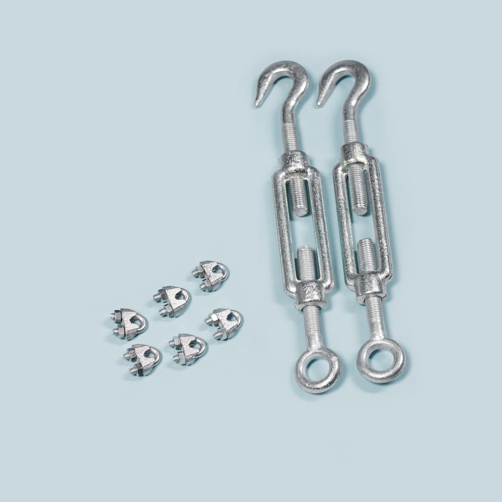 Spanngarnitur für Drahtseil aus der Kategorie Zubehör Netzmontagen