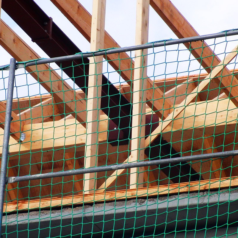 Seitenschutznetz 10,00 x 1,50 m, DIN-EN1263-1, Mw. 100 mm kl. inkl. Gurtschnellverschlüssen aus der Kategorie Google Shopping